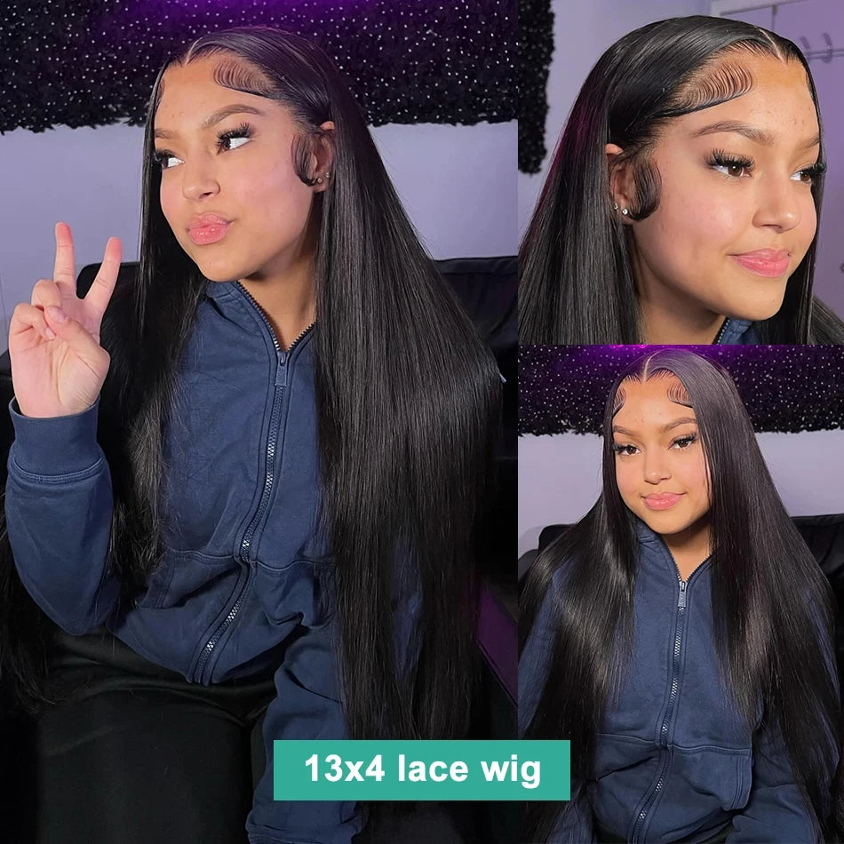 Bone Straight Lace Wig