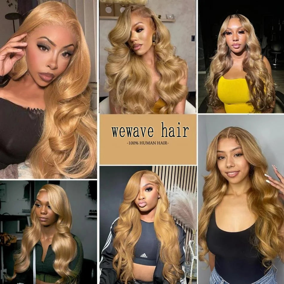 Honey Blonde Wave Wig