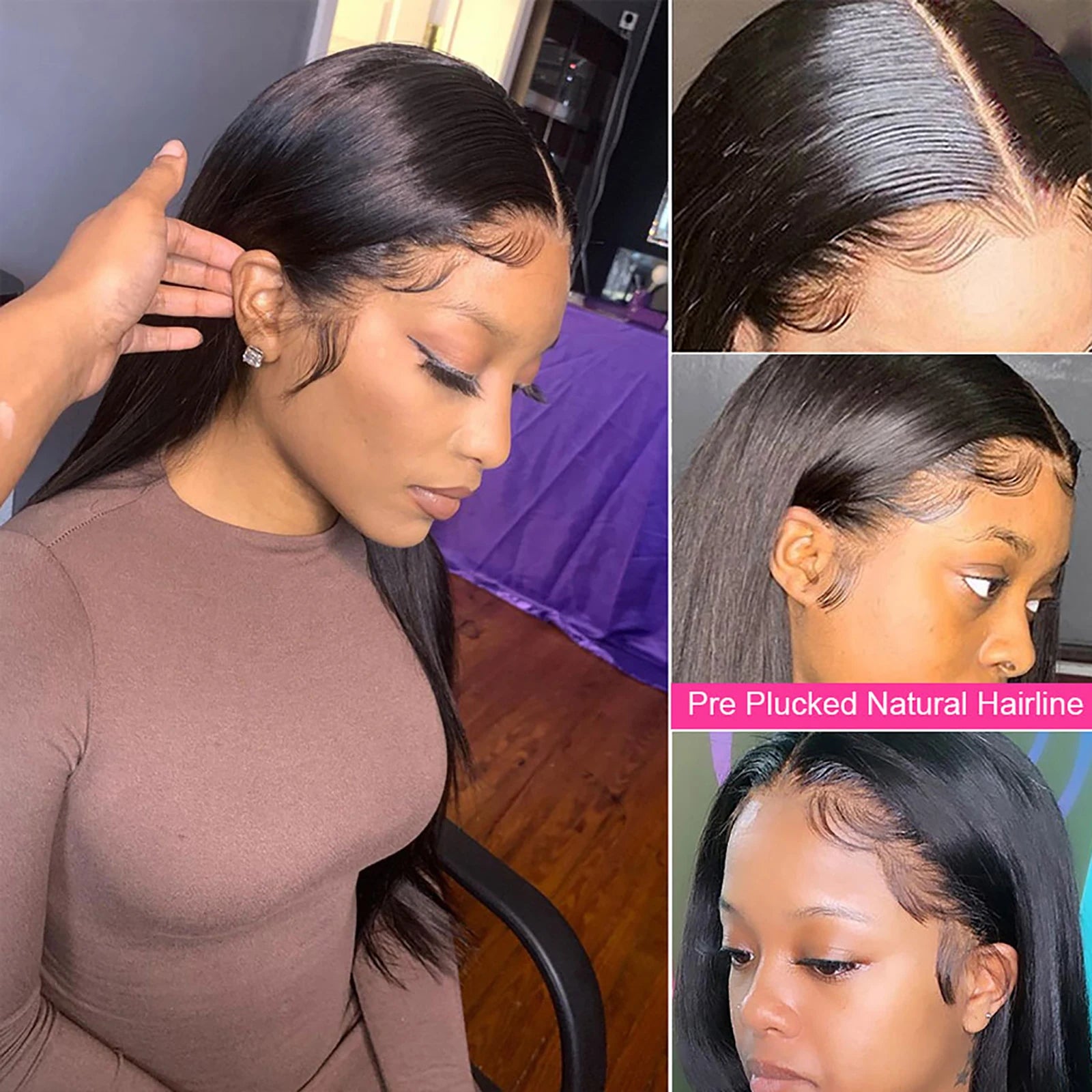 Straight Lace Wig