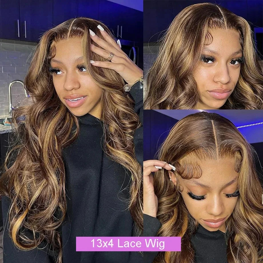 Sunlit Highlight Wave Wig