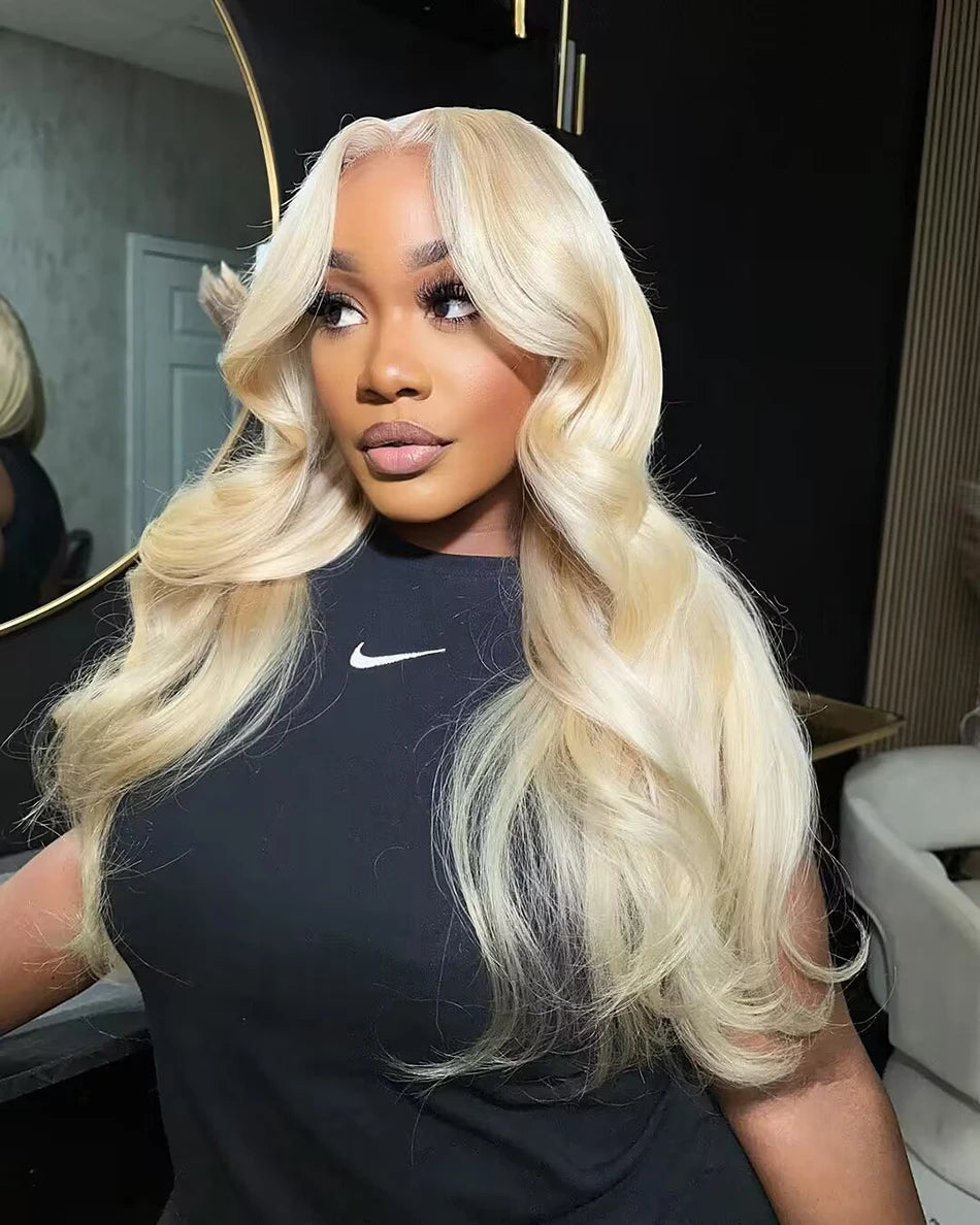 Luminous Blonde Wave Wig