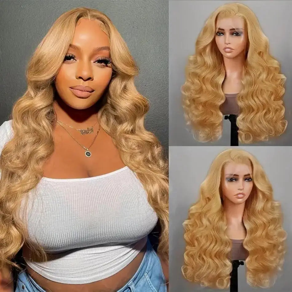 Honey Blonde Wave Wig