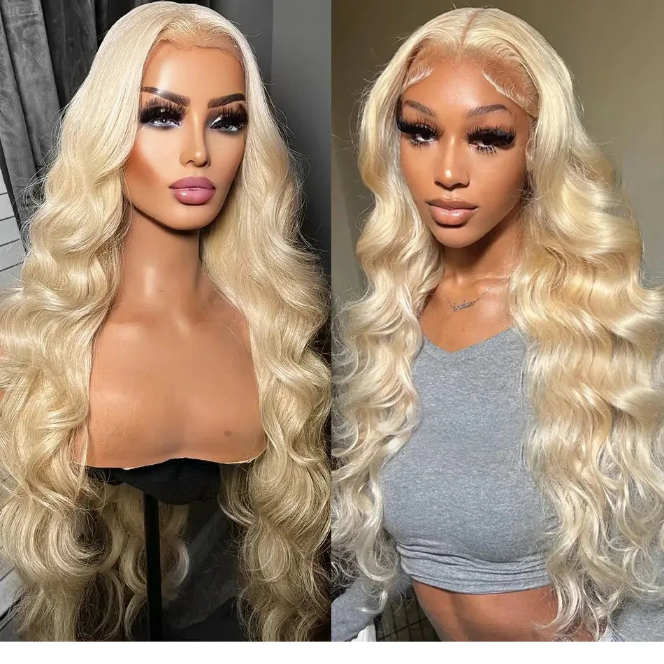 Luminous Blonde Wave Wig