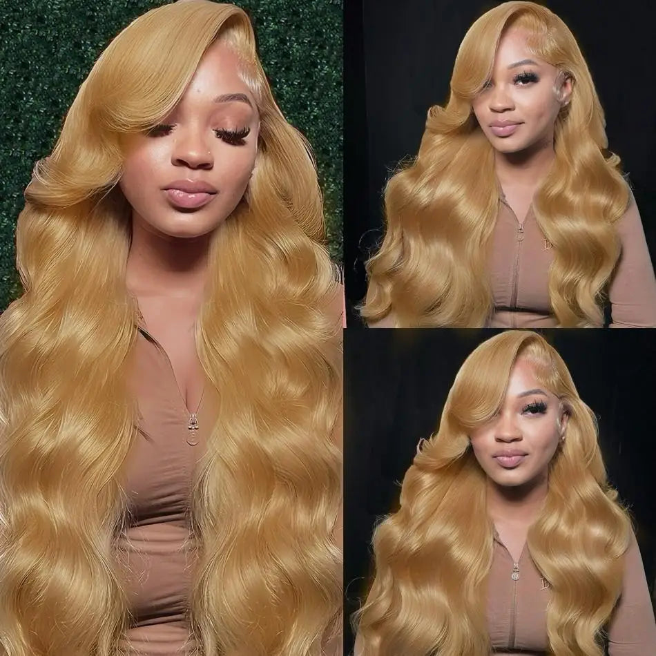 Honey Blonde Wave Wig