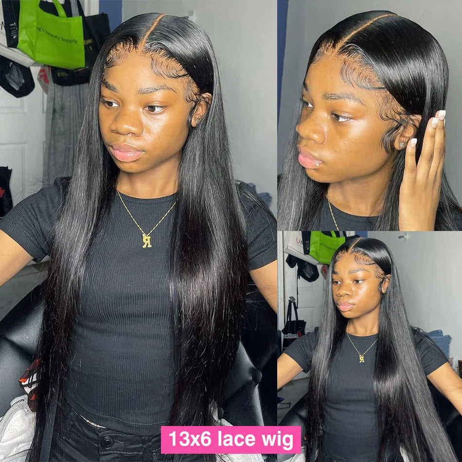 Bone Straight Lace Wig
