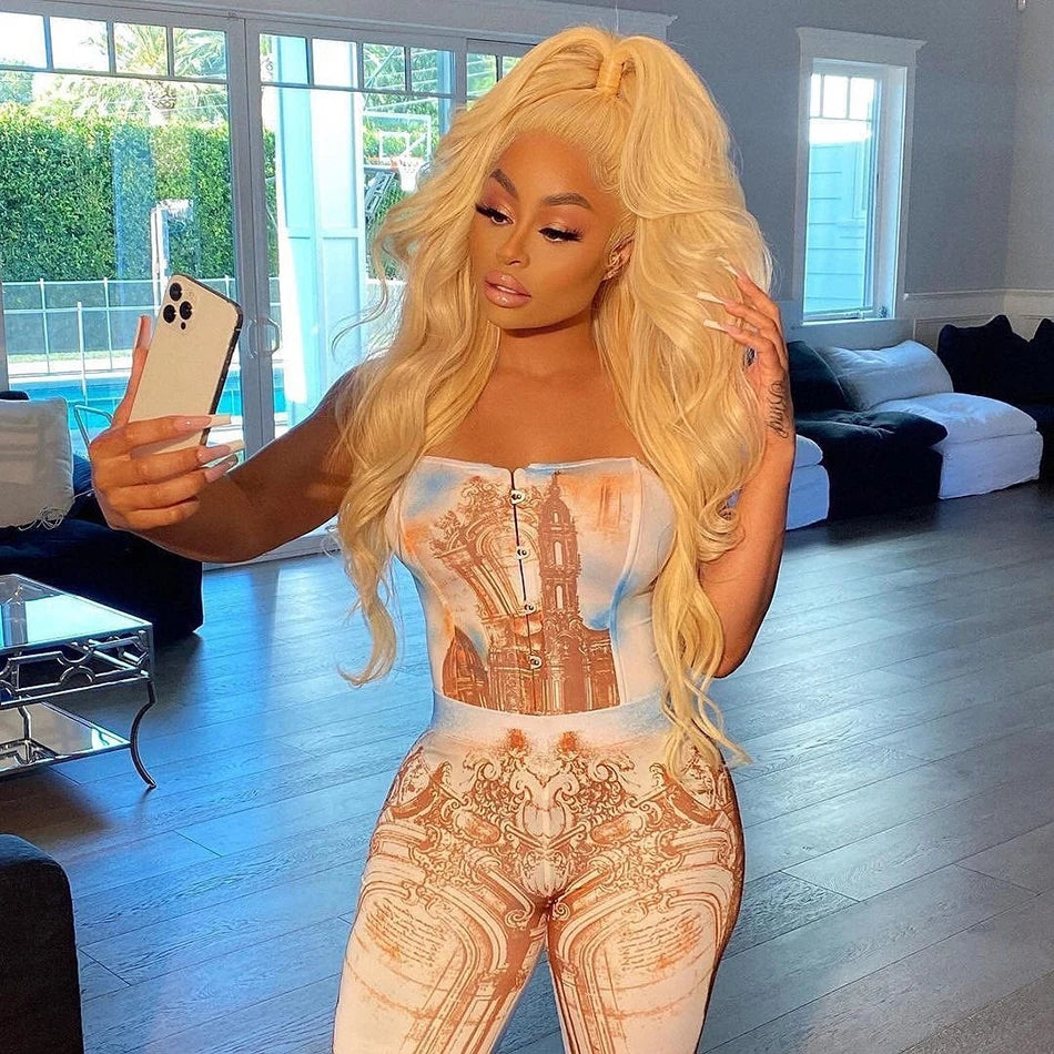 Luminous Blonde Wave Wig