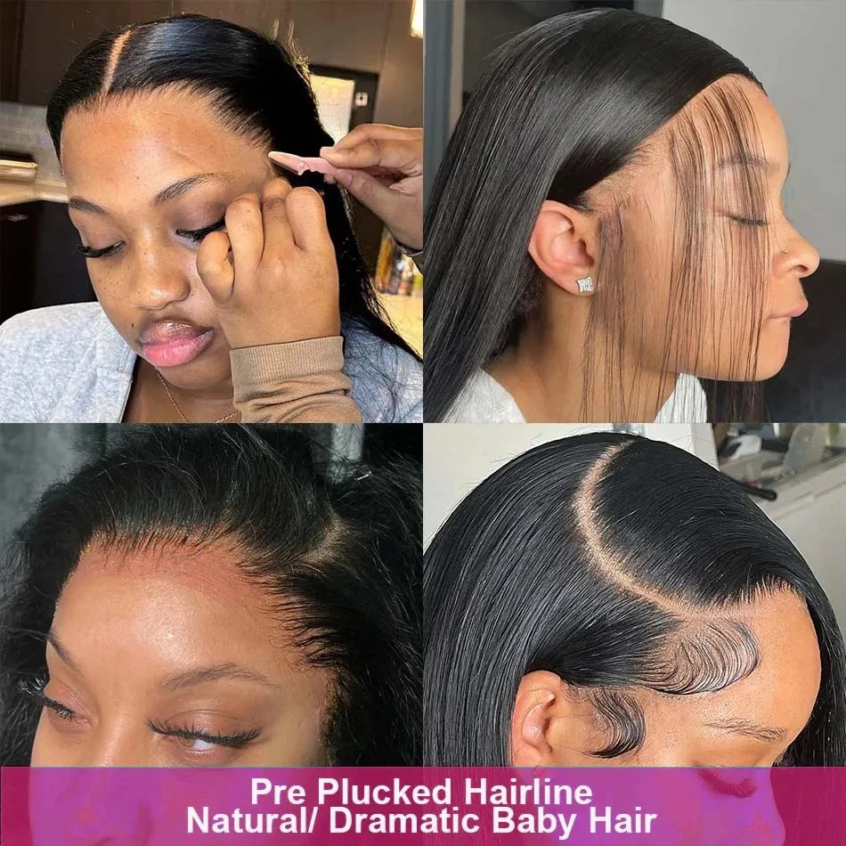 Bone Straight Lace Wig