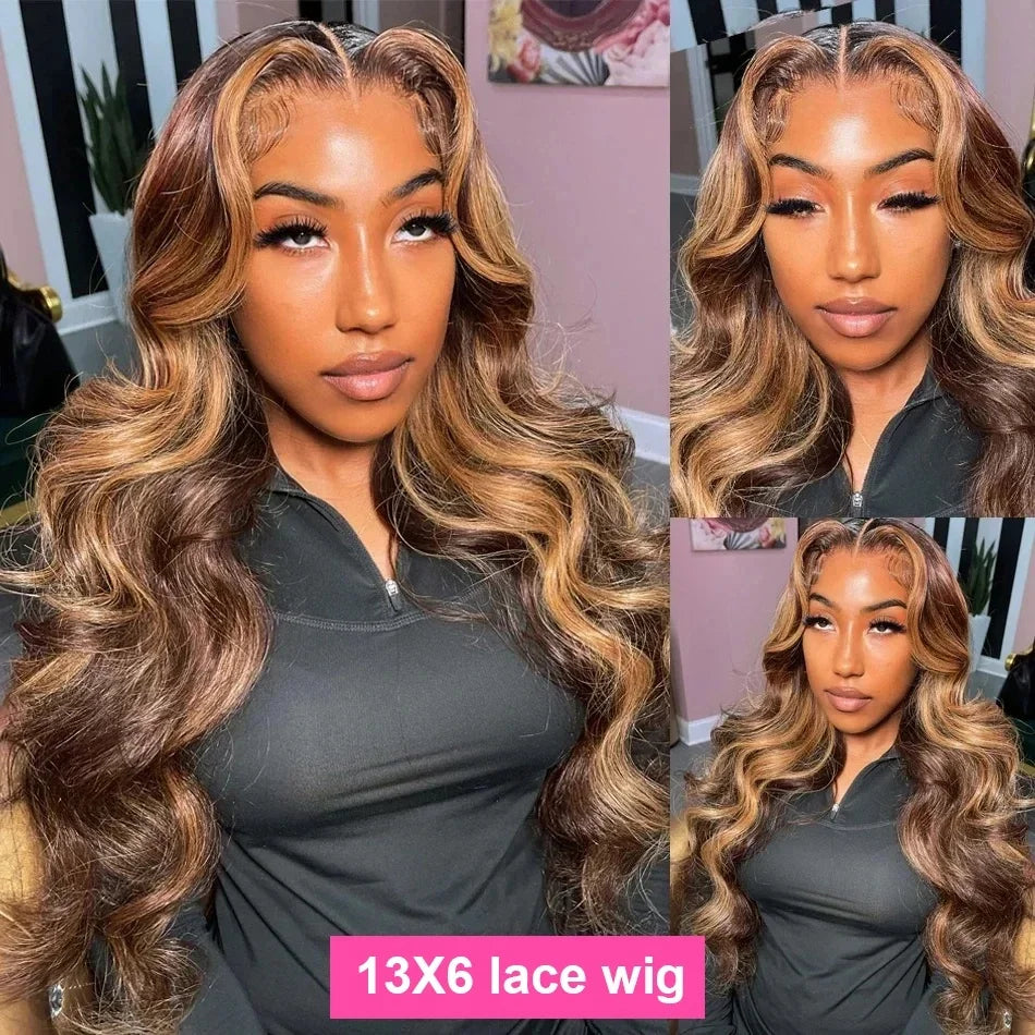 Sunlit Highlight Wave Wig